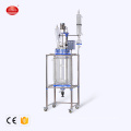 New  Jacketed Glass Reactor 100 Liter